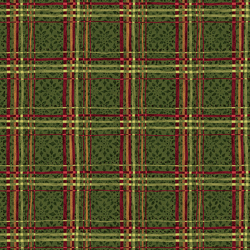 Star of Wonder - Star of Light - Plaid Green