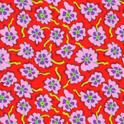 August 2023 - Camo Flower - Red