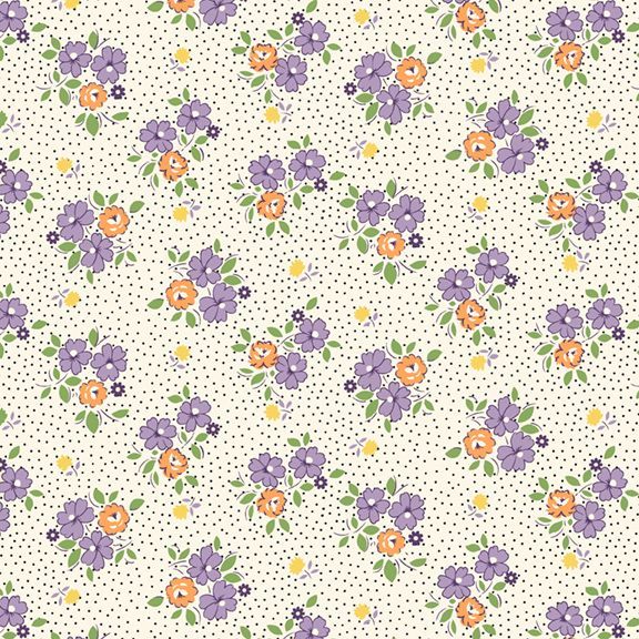 Aunt Grace Goes Scrappy – Floral – Lilac