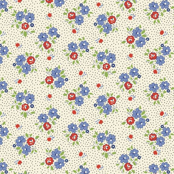 Aunt Grace Goes Scrappy – Floral – Multi