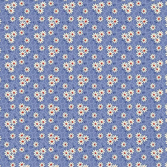 Aunt Grace Goes Scrappy – Daisy – Blue