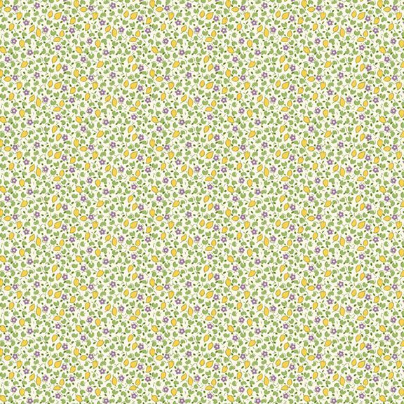 Aunt Grace Goes Scrappy – Ditsy – Green