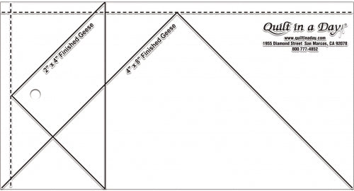 Large Flying Geese Ruler