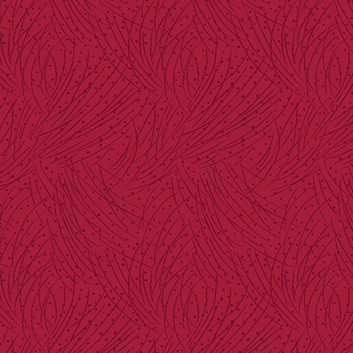 A Winter's Day - Golden Pine - Red