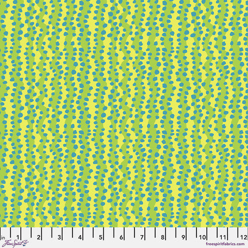 February 2025 - Small Bubble Stripe - Yellow