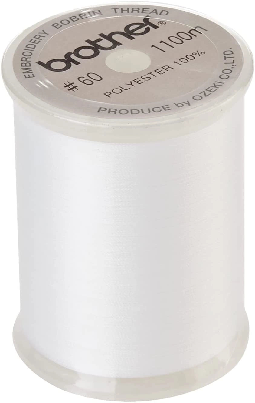 Embroidery Bobbin Thread - 60 wt - White