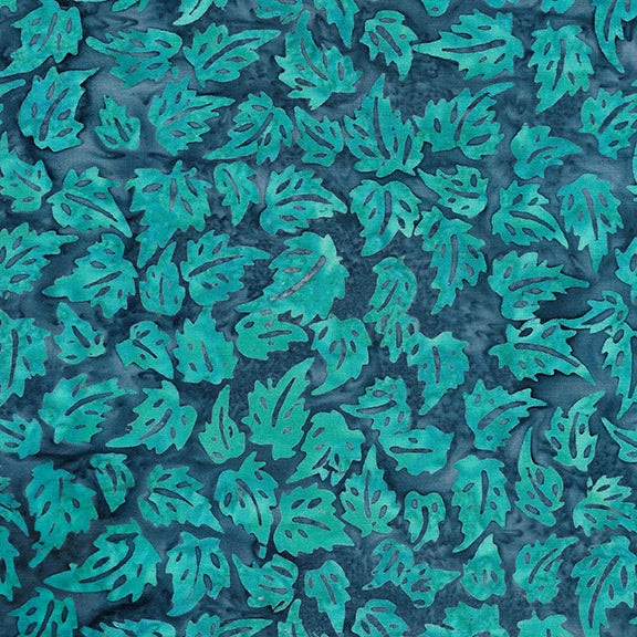 Savannah - Leaves - Harbor Blue