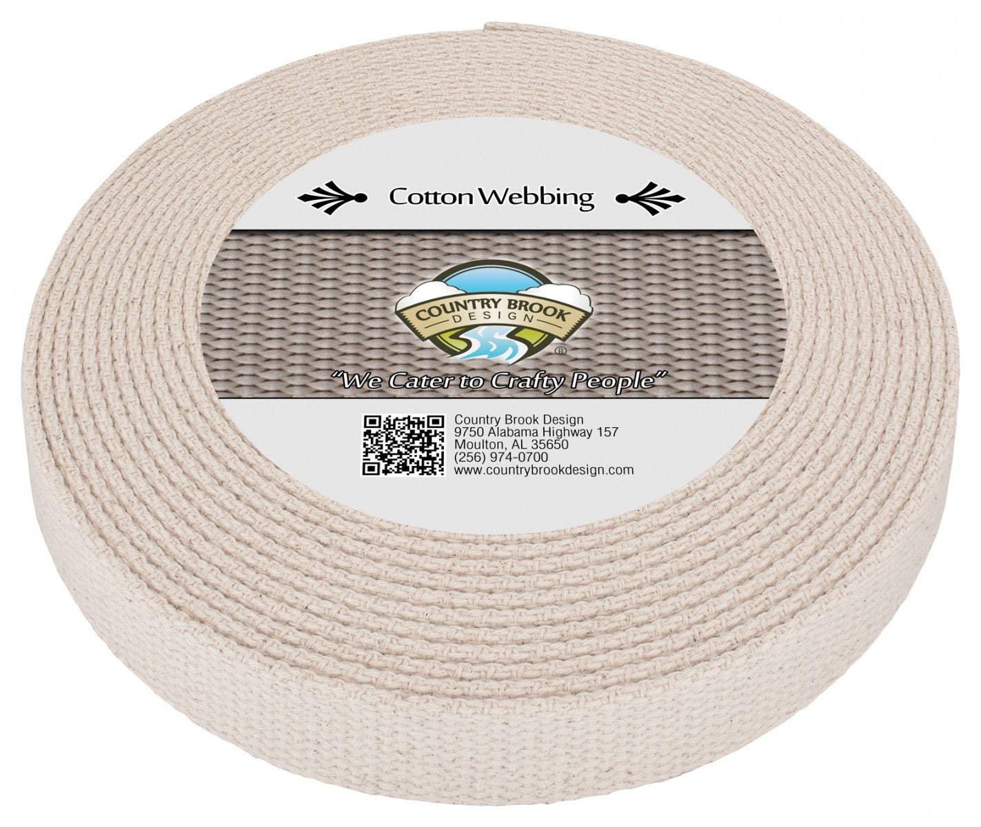 Cotton Webbing - Natural