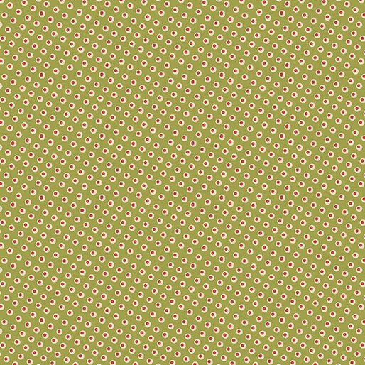 White Christmas - Pebble - Green