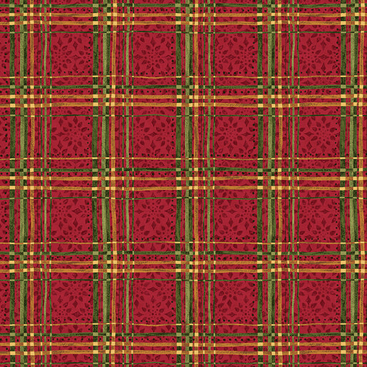 Star of Wonder - Star of Light - Plaid Red