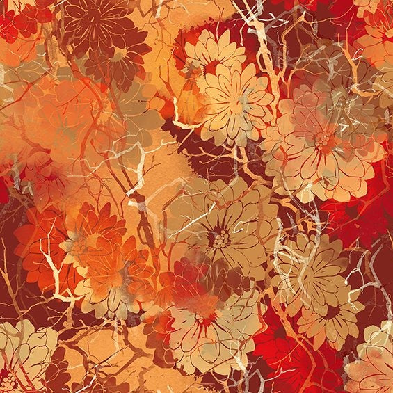 Reflections of Autumn II - Mums