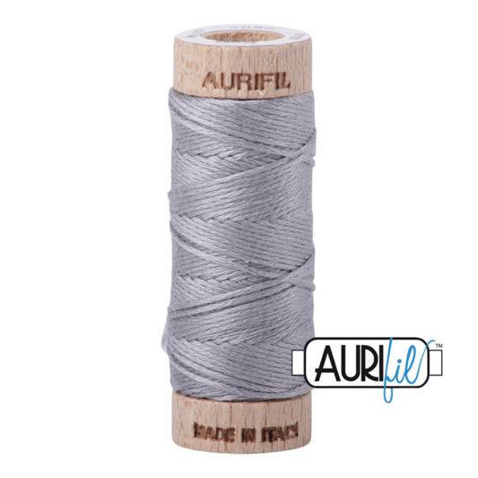 Aurifil 80 wt Cotton Thread - Small Wooden Spool - Hand Quilting - 2605