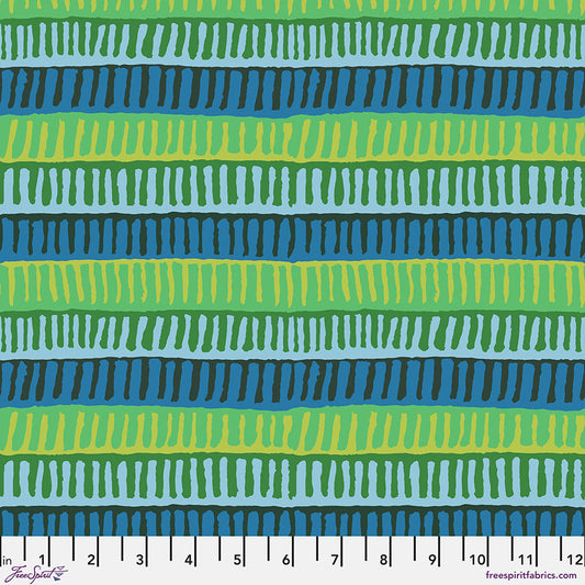 August 2025 - Zipper Stripe - Green