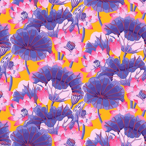 August 2023 - Lake Blossoms - Purple