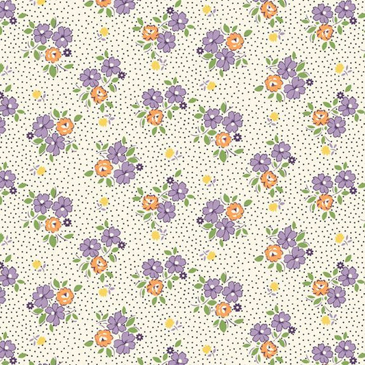 Aunt Grace Goes Scrappy – Floral – Lilac