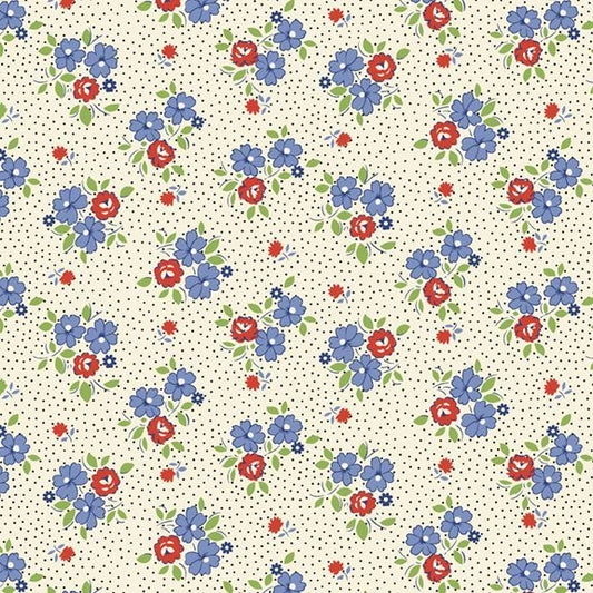 Aunt Grace Goes Scrappy – Floral – Multi