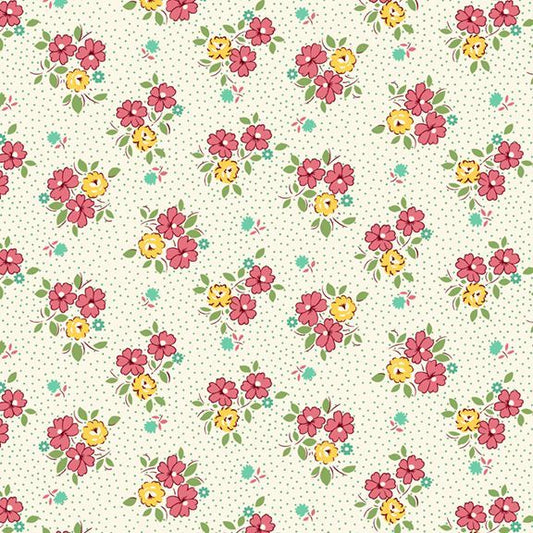 Aunt Grace Goes Scrappy – Floral – Pink