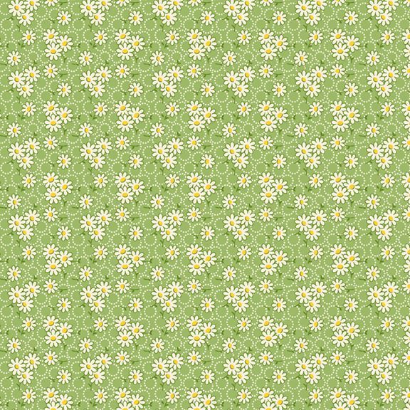 Aunt Grace Goes Scrappy – Daisy – Green