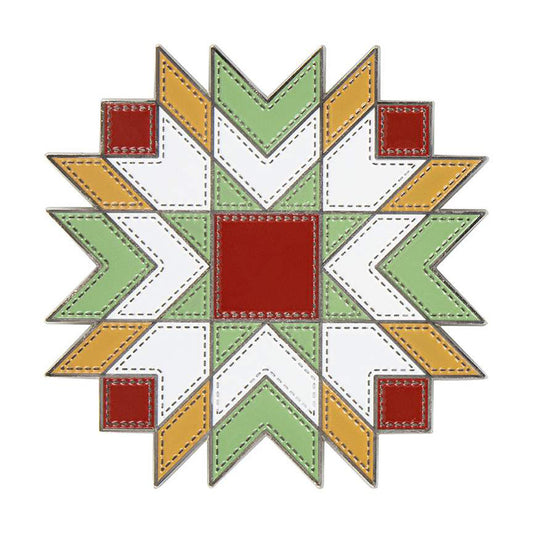 Magnetic Needle Minder - Gingham Star