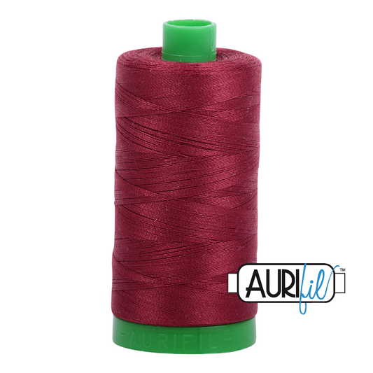 Dark Carmine Red - 40 wt - Large Green Spool