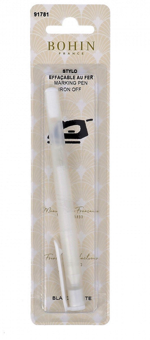 Heat Erase Fabric Pen - White