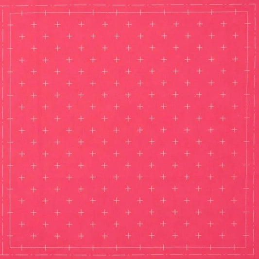 Hidamari Sashiko - Kasuri - Rose