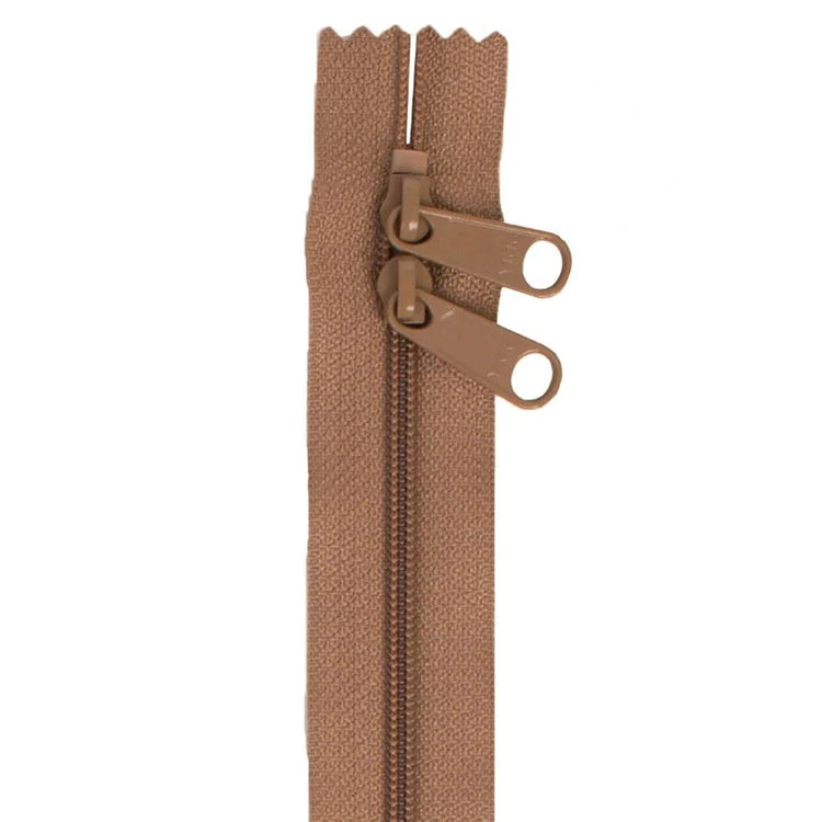 30" Handbag Zipper - Double Slide - Rock Slide
