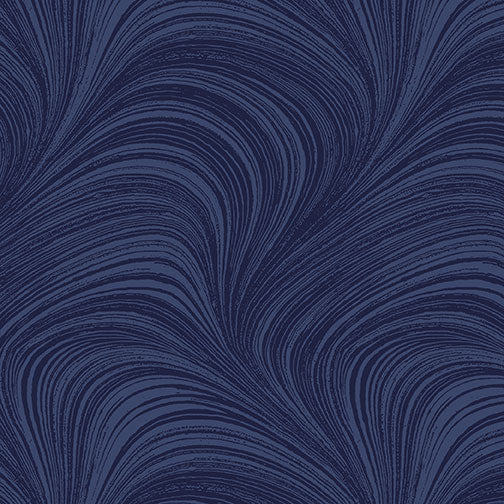Wave Texture - Navy
