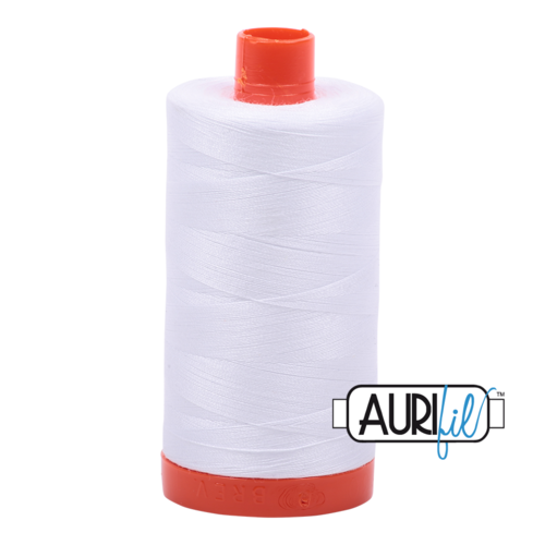 White - 50 wt - Large Orange Spool