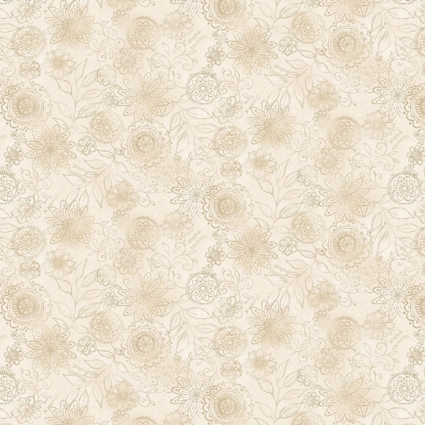 Linen Closet - Wall Flower - White Wash