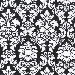 Dandy Damask - Black/White