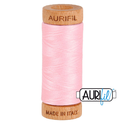 Baby Pink - 80 wt - Small Wooden Spool