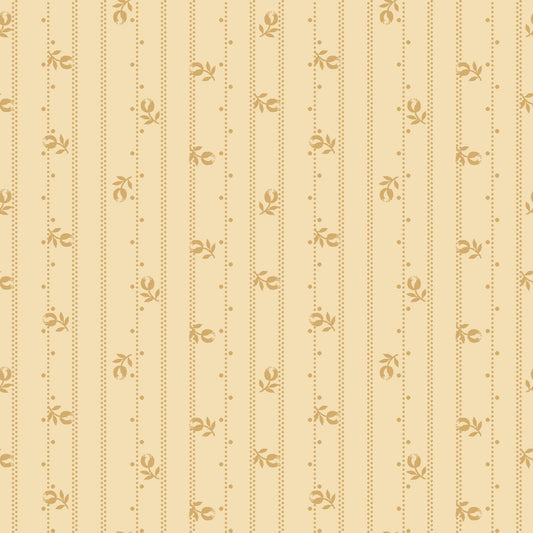 Linen Closet - Calico Stripe - Cream