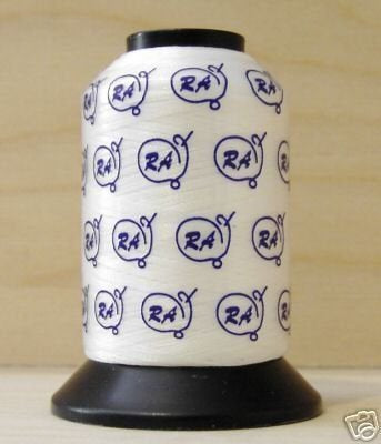Robison-Anton Spun Poly Bobbin Thread 60wt 1100yd WHITE