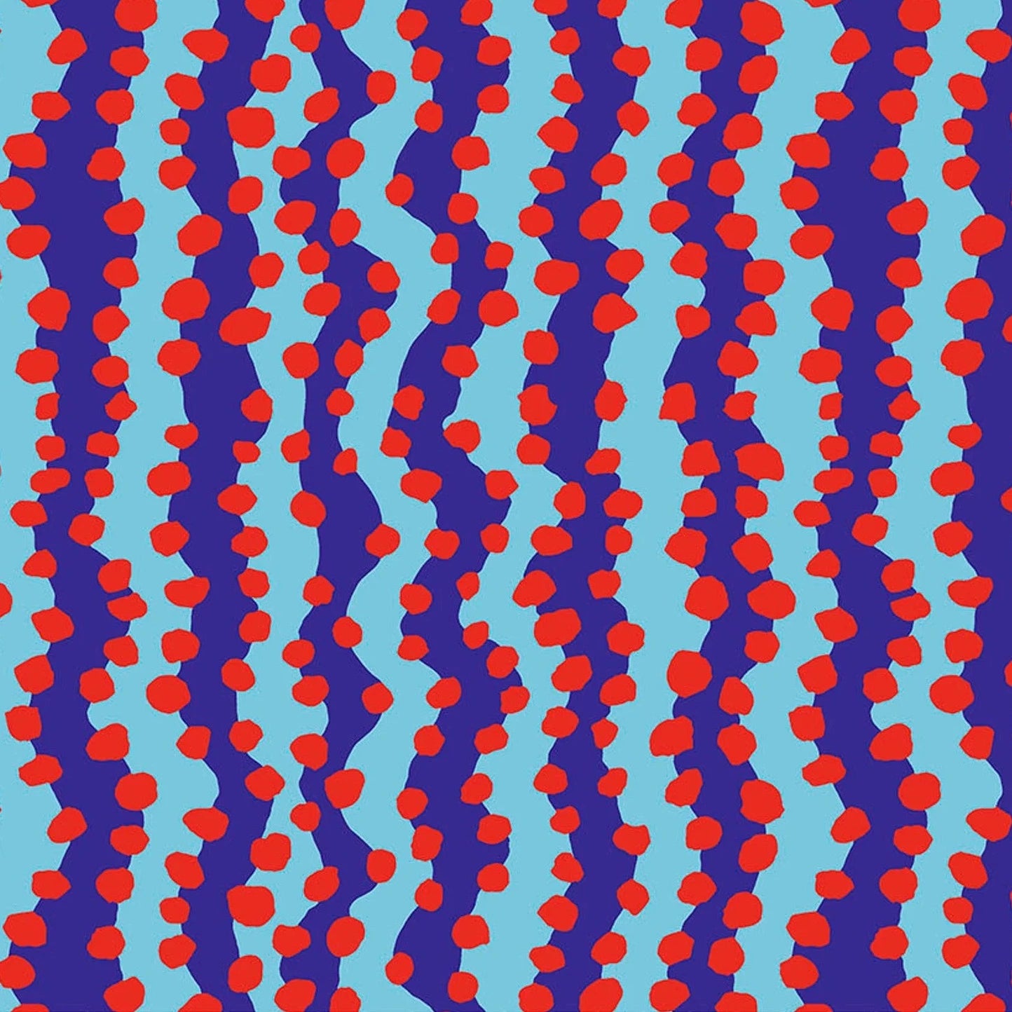 August 2022 - Bubble Stripe - Blue