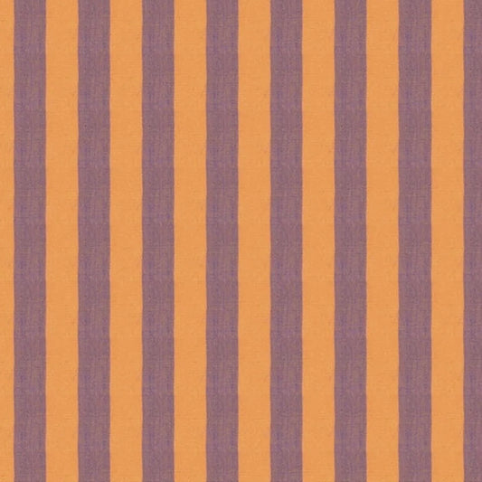 Shot Cotton - Wide Stripe - Cantaloupe