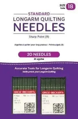 HQ - Longarm Machine Needle 2-pk - STANDARD - Size 18