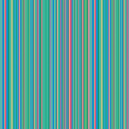 Warp and Weft 2 - Mini Stripe - Jade