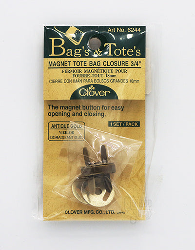 Bag's and Tote's - Magnet Tote Bag Closure 3/4"