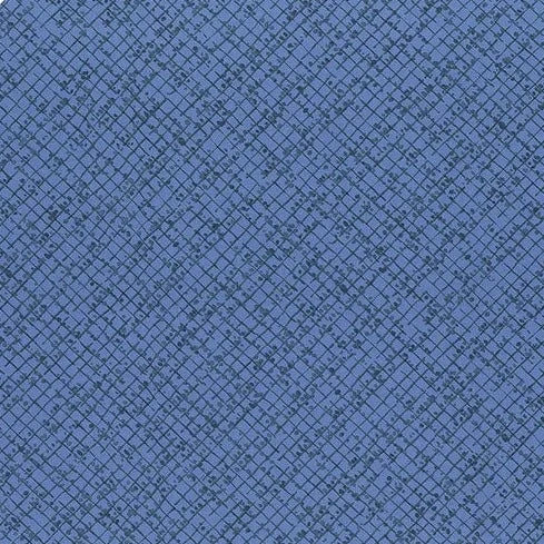 Wild Blossoms - Blotted Graph Paper - Cornflower